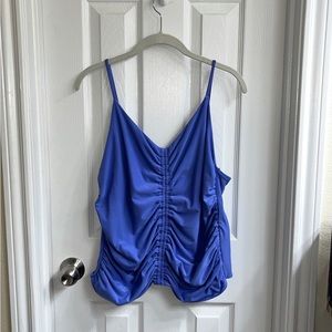 Forever 21 Plus Size Blue Tank Top Size 2X